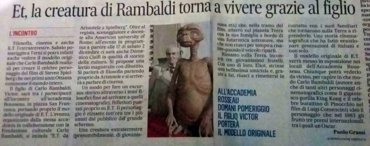 E.T. torna a vivere